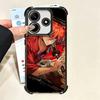 Rurouni Kenshin Anime Plating Phone Case For Xiaomi Poco X5 X6 X7 X8 Pro Max F8 Ultra F7 M8 M7 M5S Redmi 15C 15 14C 13C 13 X3 12
