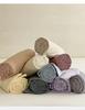 Simple Style Solid Color Washed Cotton Bed Sheet - Pure Cotton, Yarn-Dyed, Single Piece for Dormitory Use