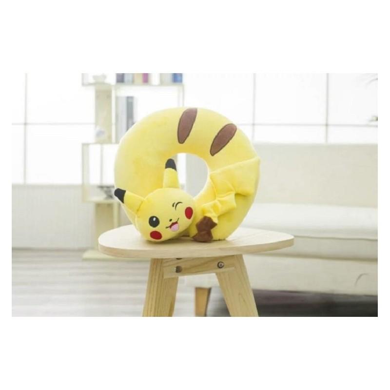 Pikachu U Shaped Neck Pillow For Travel And Rest With Logo Printing