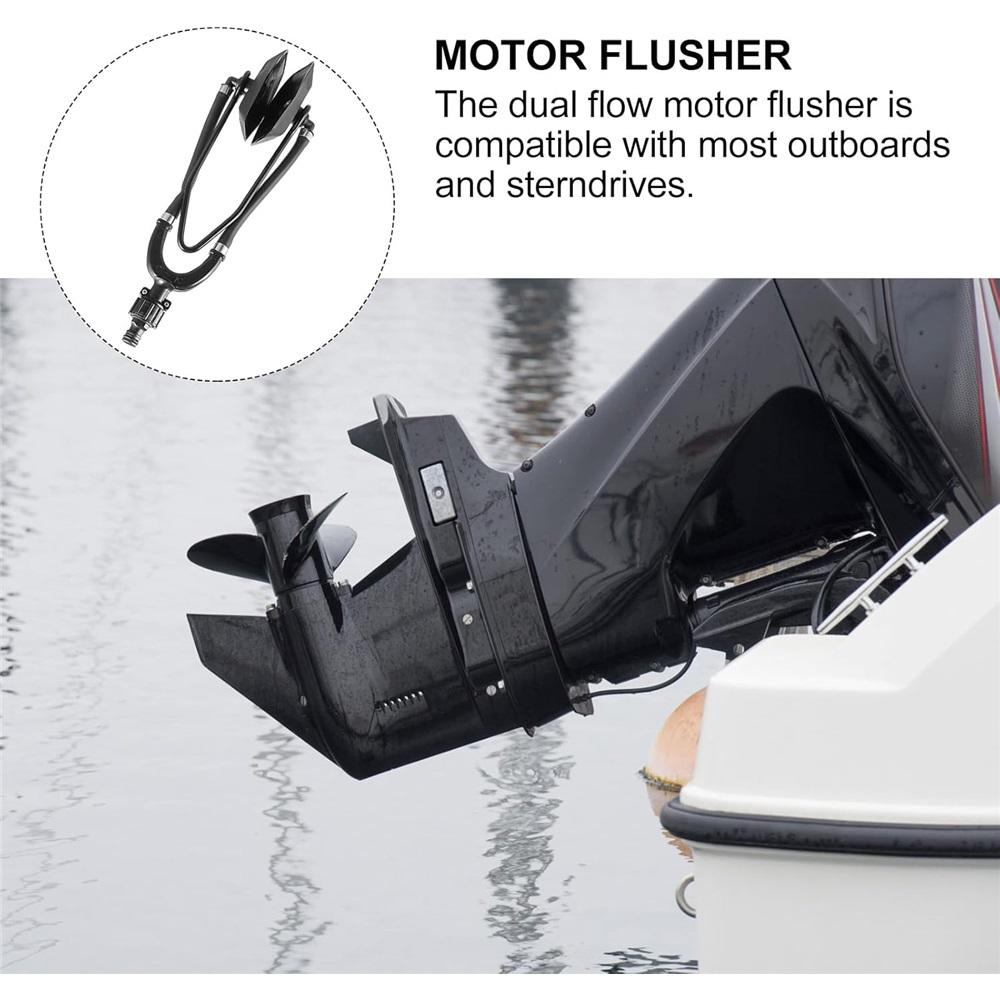  Offshore Dual Intake Engine Flusher - Outboard Or Sterndrive Marine Hardware Yacht Accessories