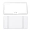 Car Sun Visor LED Makeup Mirror with Three-Color Dimming & Magnification
