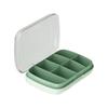 Portable 7-Compartment Moisture-Proof Weekly Pill Organizer and Travel Medicine Dispenser