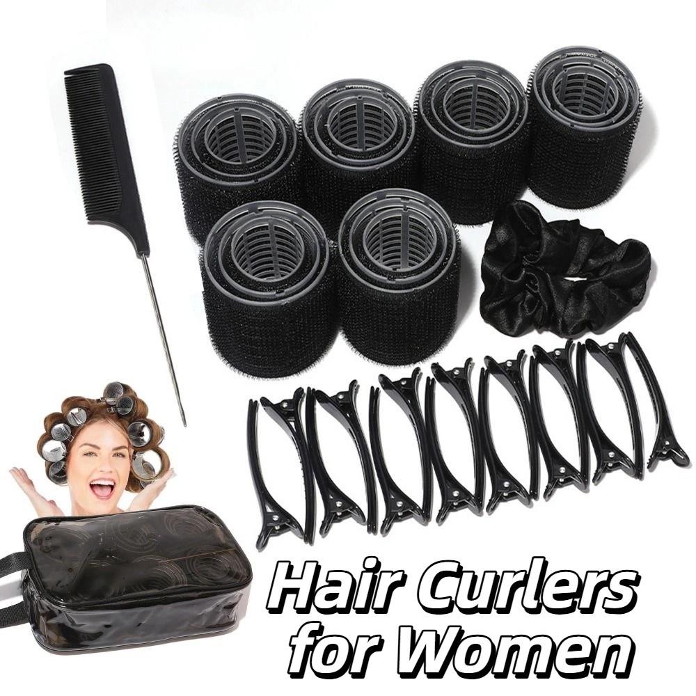 35Pcs 3 Sizes Rollers Curly Hair Roller DIY Heatless Hair Curlers  Hairdressing Accessories