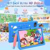 ExcitPower K10 Tablet per Bambini da 10,1 Pollici Android 16, 4GB RAM 64GB ROM, Ampio Display Widevide L1, Octa-core RK3562, 5000mAh, WiFi 5G