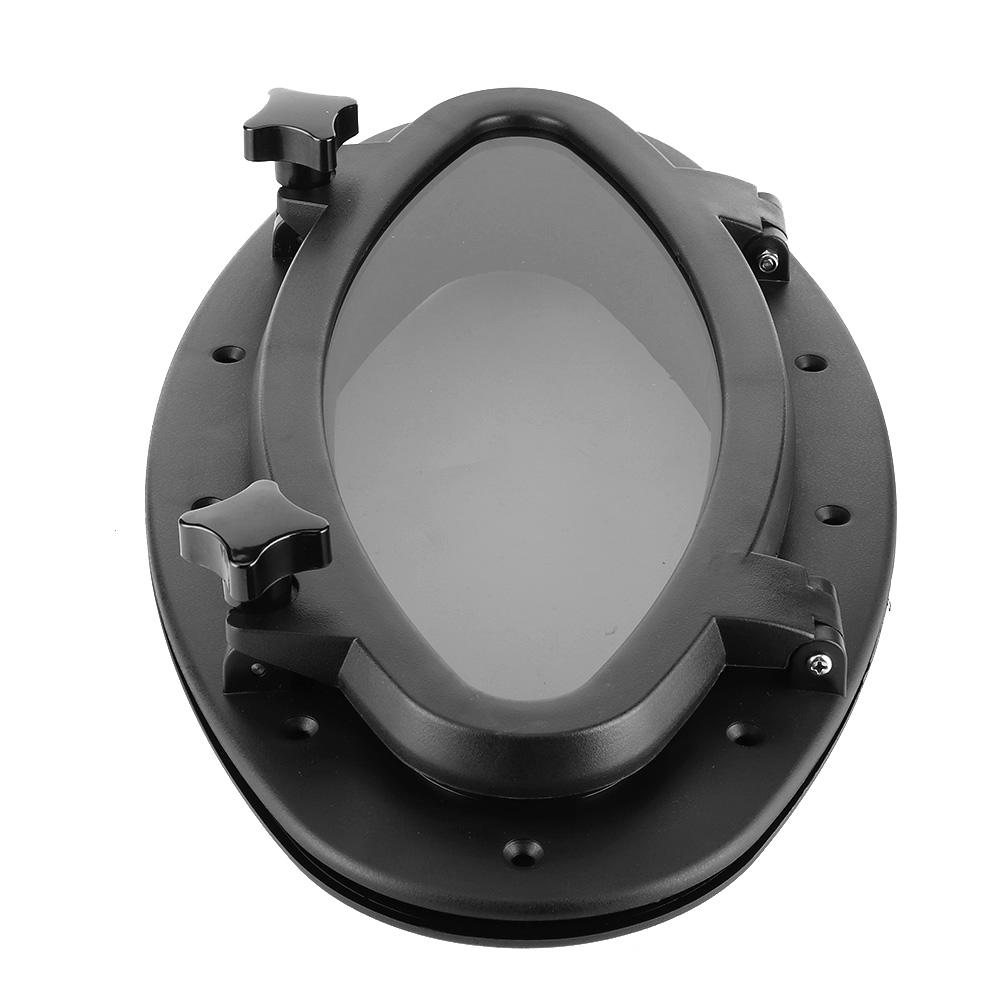 Marine Porthole Oval Portlight Stalinite Port Hole Opening Window for RV Boat Yacht