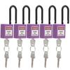 5Set 38mm/1.5in Safety Lockout Engineering Insulation Skid Resistance for Factories Construction