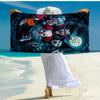 Ultra-Soft Beach Towel with Halloween horror Theme,Ideal for Pool - Camping, Diving - Perfect Travel Essential, Vibrant Beach Towel.
