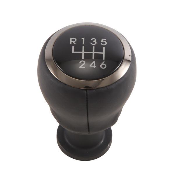 Black ABS 6-Speed Manual Transmission Shift Lever for Cars - Model 437112M1009P