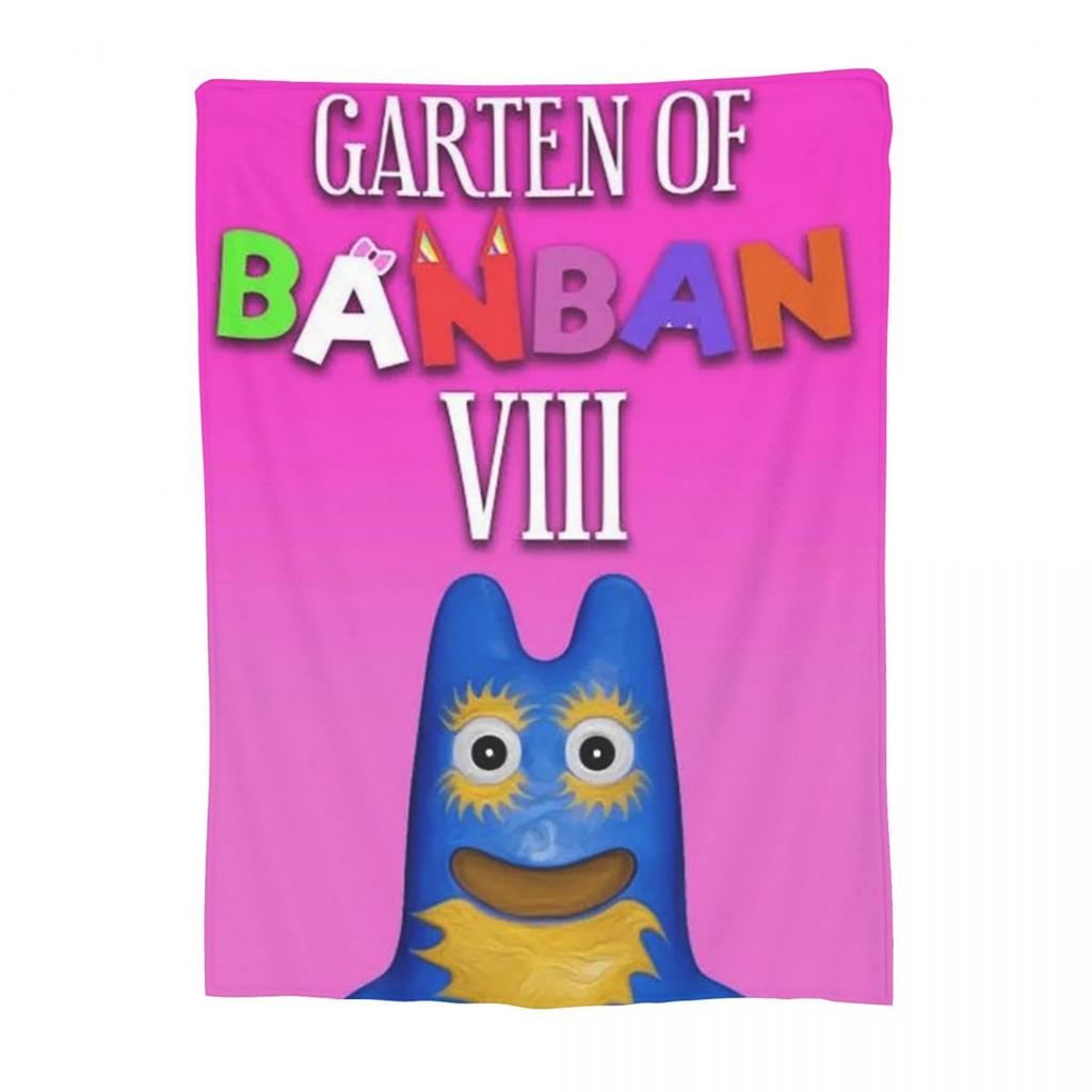 Cartoon Garten Of Banban Blanket Fleece Sofa Throw Blanket Portable Throw Blankets for Bedding Travel Throws Bedspread Quilt