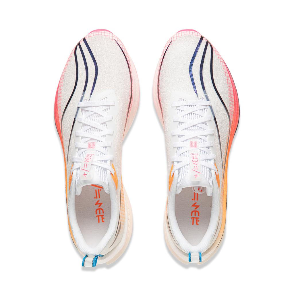 Li Ning Red Rabbit 7 Pro High Resilience Lightweight Breathable Shock Absorption Support Low Top Running Shoes Men Sneaker Standard-White ARPV025-5