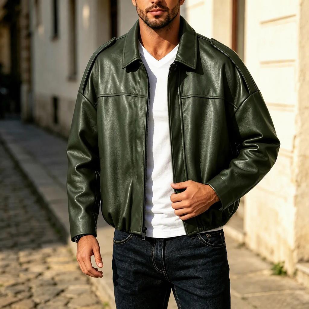 Damen Jacke mit Farbärmeln Lässige Oberbekleidung