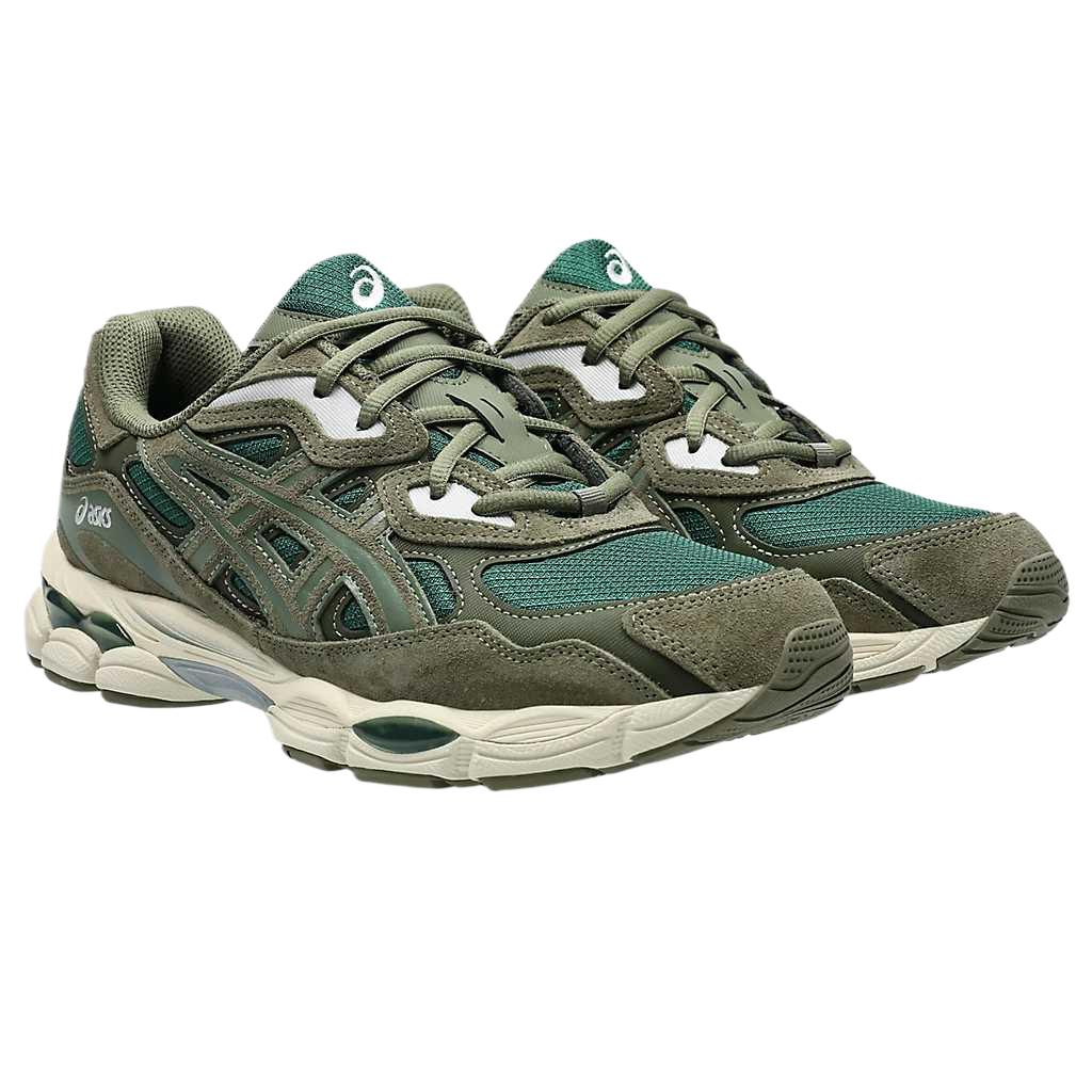 Asics GEL NYC Artificial Leather, Leather Casual Running Shoes Unisex 1203A739-300