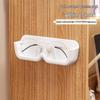 Wall-Mounted Glasses Storage Rack for Myopia and Sunglasses, Punch-Free Display and Organization Solution.