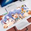 Large Gaming Mouse Pad Pc Computer Accessories Hololive Usada Pekora Kawaii Desk Mat Nonslip Anime Mousepad Gamer Keyboard Pad