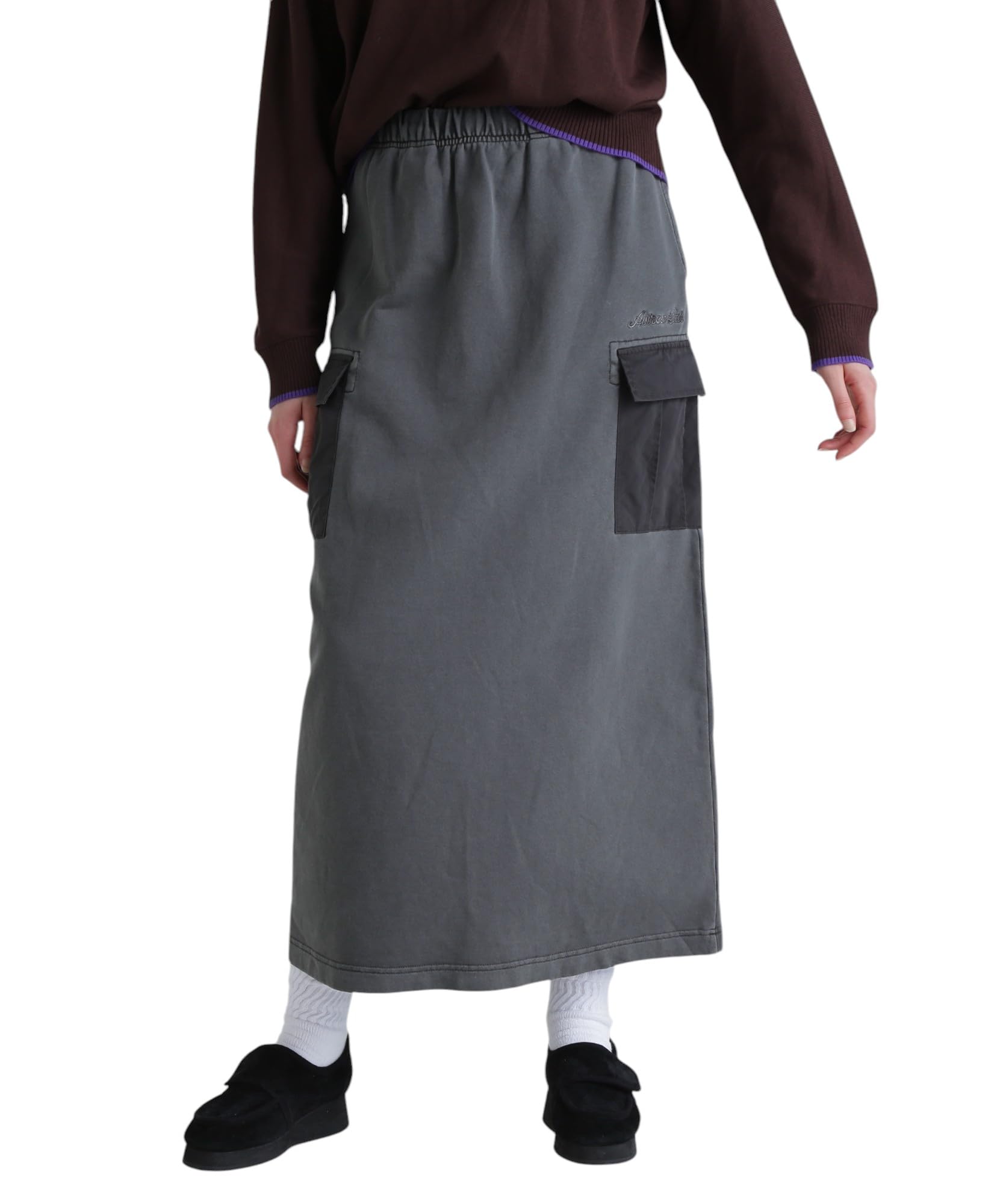 

AVIREX FADE WASH EAST CARGO SKIRT Women s F 410 Charcoal 783-5116606