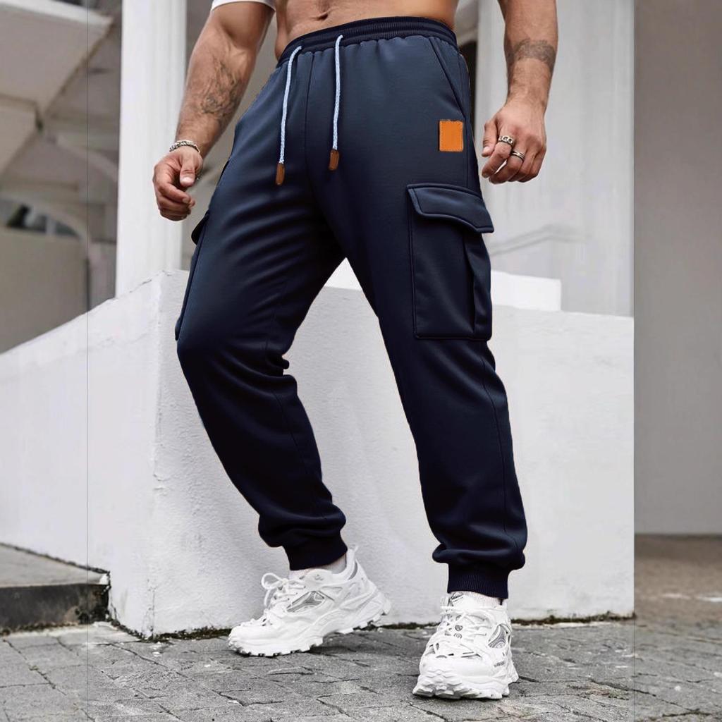 Men's Autumn-Winter Sports Casual Cargo Sweatpants