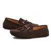 Fashion Men Casual Shoes Fashion Men Leather Men Loafers Big Size Moccasins Slip on Mens Flats Comfy Boat Shoes Luxury High Quality