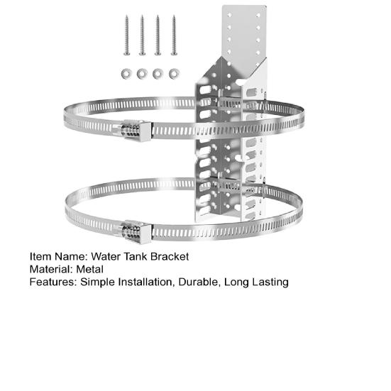 Montagehalterung für Ausdehnungsgefäße, rostfrei, korrosionsbeständig, einfach zu installieren, robuste Halterung für Wärmeausdehnungsgefäße