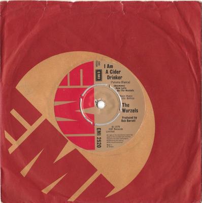 7-Zoll-Schallplatte WURZELS - I Am A Cider Drinker EMI2520 EMI 1976 UK Folk Gebraucht