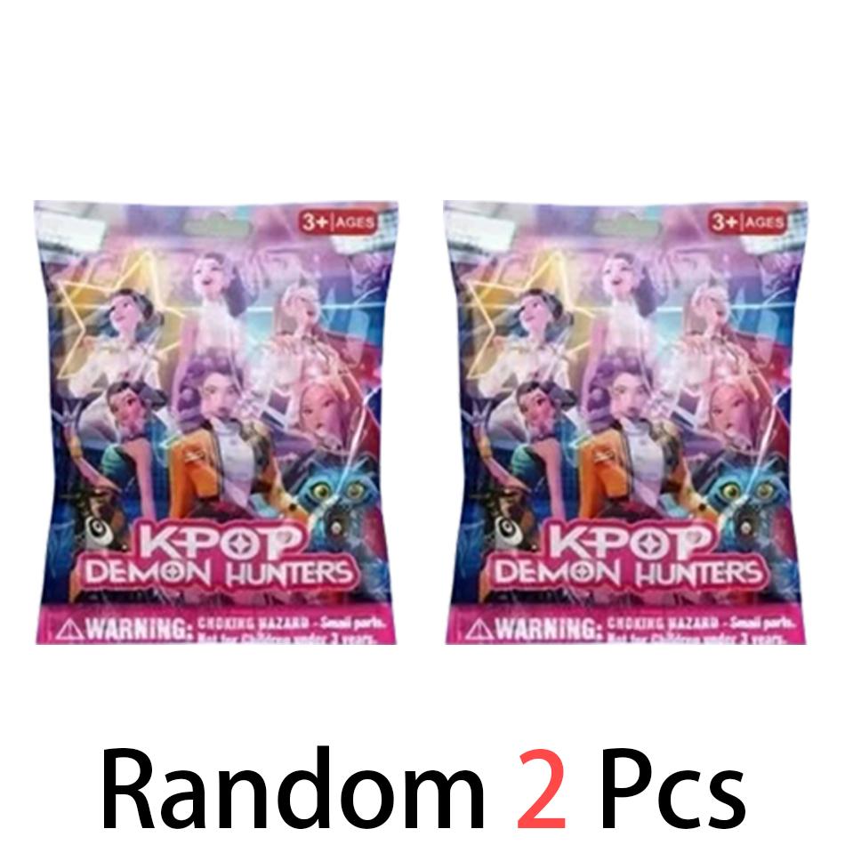 K Pop Demon Hunt Box Series Figure Model Toy Cartoon Gaming Peripherals Desk Decoration Halloween/Christmas for Kid GiftK