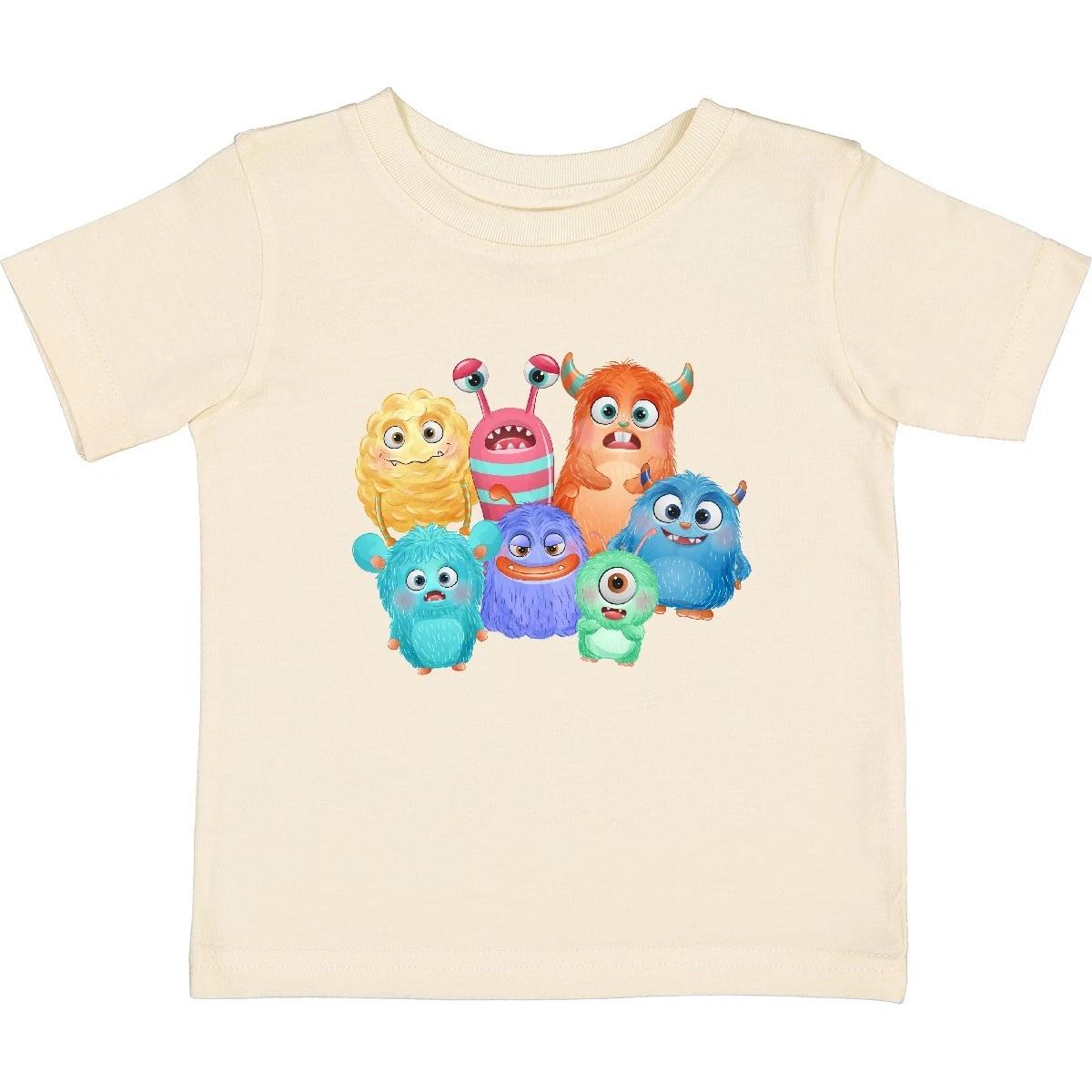 Inktastic Halloween Monsters! Baby kids boys T-Shirt Monster Trick Or Treat Party Candy 130