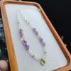 Universal Crystal Bead Chain Necklace with Buckle for Thai Amulets, Thangkas, Dzambhala, or Nine-Tailed Fox.
