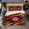Set Biancheria da Letto Brentford Football 3 Pezzi Morbido Set Copripiumino con Federe Set Decorazione Camera da Letto per la Casa
