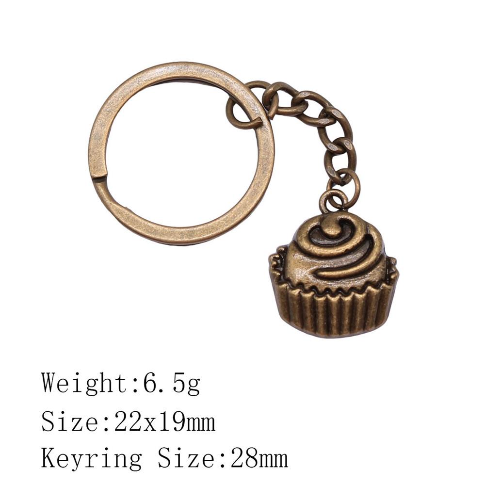 2025 Trend Keychain For Women Food Key Ring Cheap Things Female Keychain