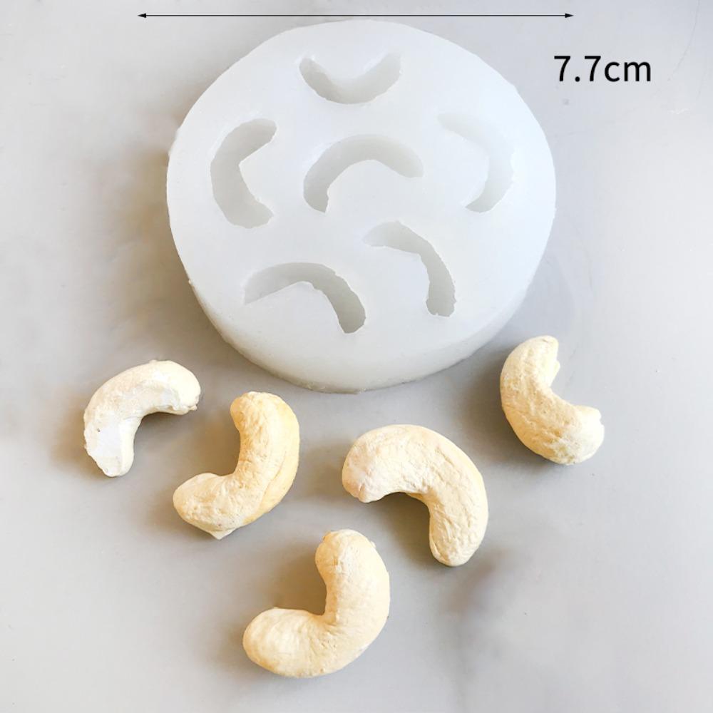 Reusable 3D Nut Silicone Mold Heat Resistant Chocolate Baking Mold Fondant Cake Mold  DIY Craft
