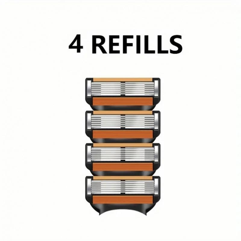 Sześciowarstwowa Męska Wodoodporna Maszynka Manualna z Ostrym, Trwałym Ostrzem ze Stali Nierdzewnej