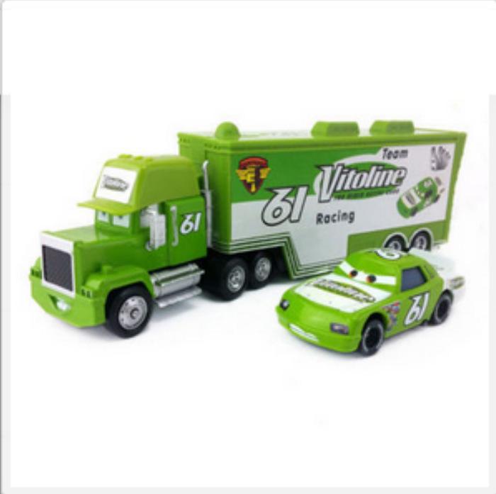 Mack Truck & Race Car Alloy Toy Set for Kids