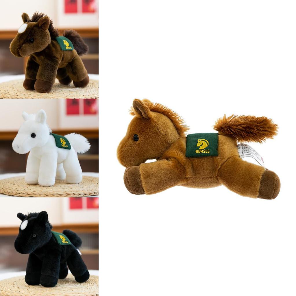 Plush Pony Toy With Pp Cotton Filling For Kid Room Decor And Comfort