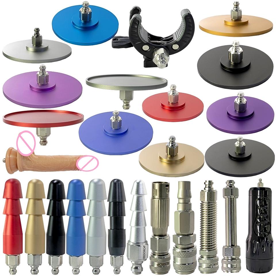FREDRCH Adapter for 3XLR/ U-LOUK/ Connector Sex Machine Attachments Sex Toys Anti-Rotation Lock Premium Machine Dildo Access