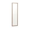 Wall Mirror 30 X 120 Cm Bronze MDF Wood (2 Units)