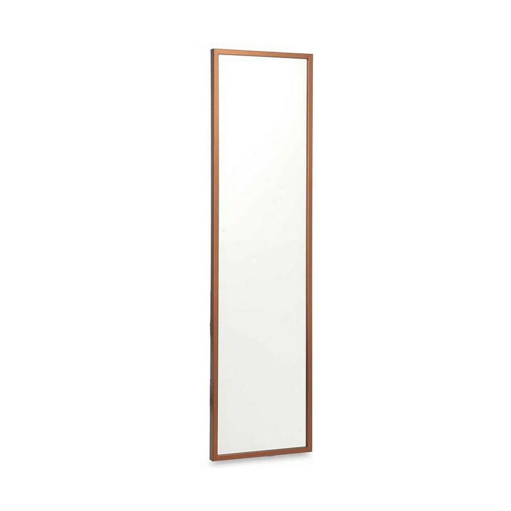 Wall Mirror 30 X 120 Cm Bronze MDF Wood (2 Units)