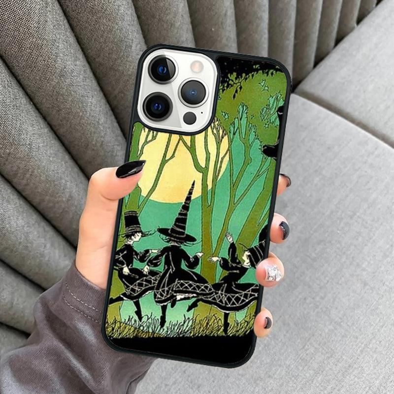 Witches Circle Dance Phone Case For iPhone 17 Air 16 16e 15 13 14 Pro Max 11 12 Plus 2022 MAX Shell Cover coque