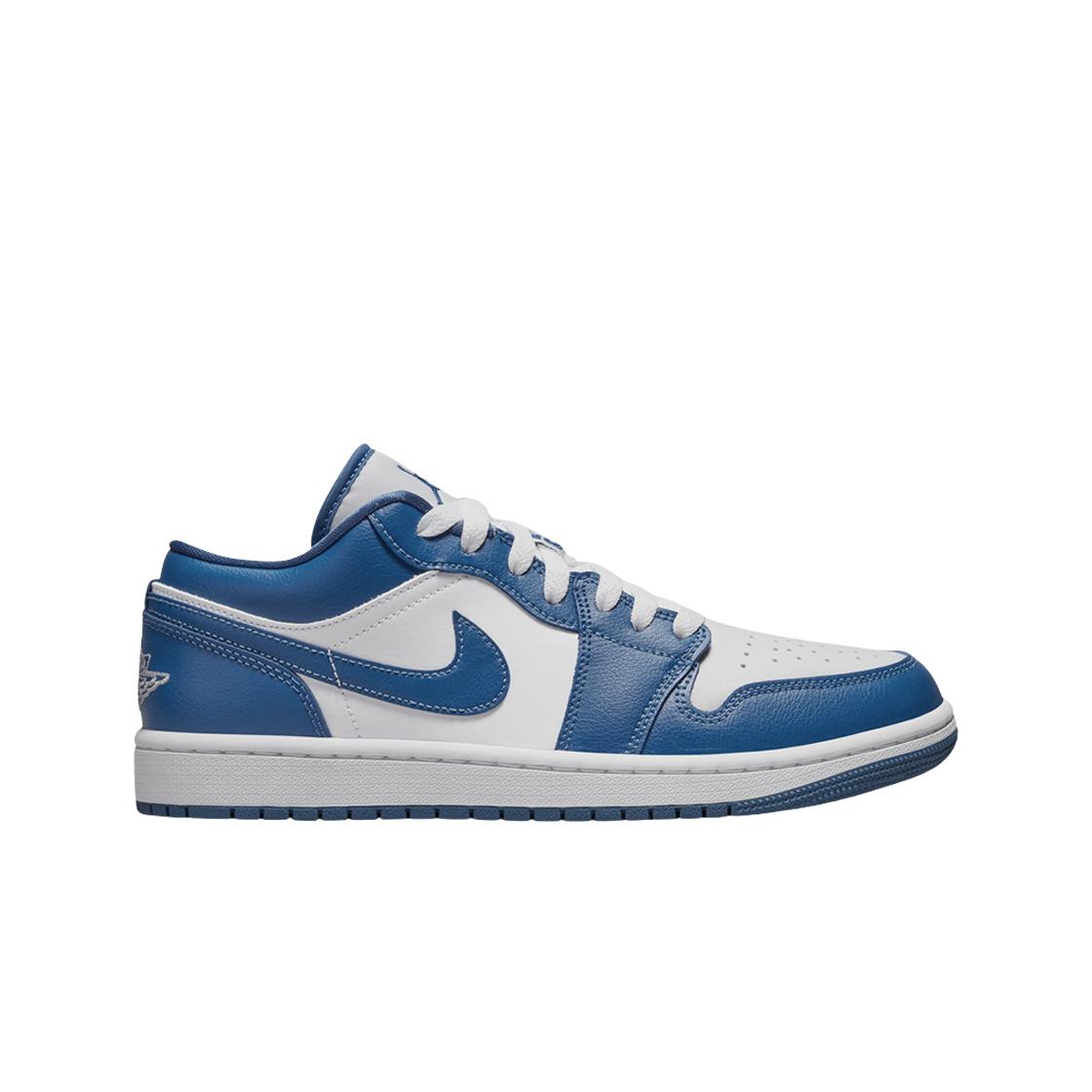 

Jordan 1 Low White Dark Marina Blue DC0774-114 Женские кроссовки