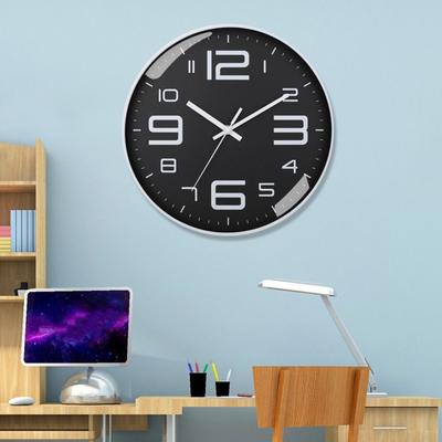 Personalizes Unique Nordic Wall Clock Round Mute Digital Clock Wall Hanging Clock Living Bedroom