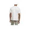 Adidas Soft And Comfortable Versatile Round Neck Short Sleeve T-Shirt Men Tops White JI9461