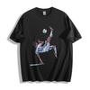 Dynamic Soccer Kick T-Shirt - Bold Action Pose Design Unisex Tee