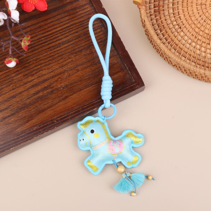 1pc 2026 Year Of The Horse Wall Hanging Ornament Chinese New Year Lucky Decoration Accessories Housewarming Small Pendant Gifts