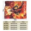 Devil May Cry 5 Dante Blanket  Airplane Travel Flannel Bedding Throws For Living Room Super Soft Design Quality Bedspread