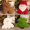 Christmas Snowman Deer Tree Santa Claus Plush Toy For Festive Home Decor