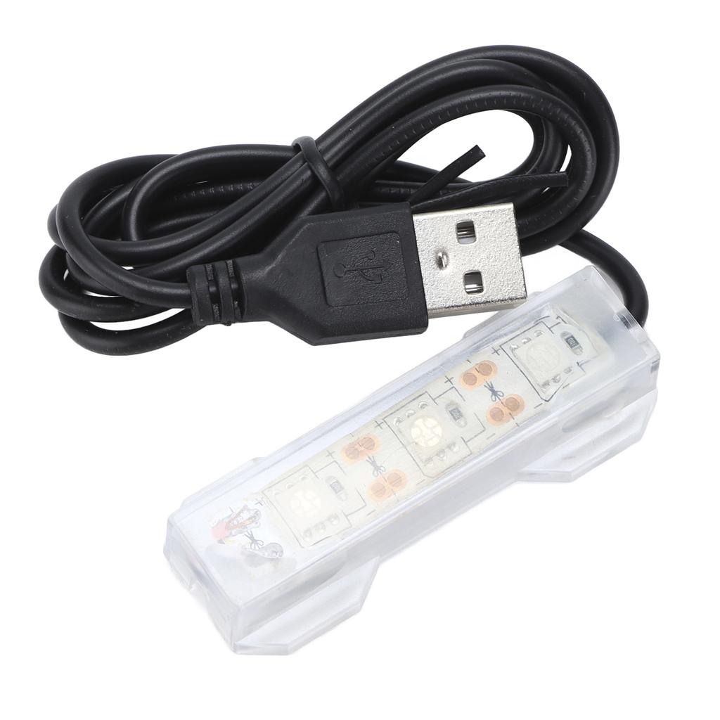 Aquarium Light USB Charging Plastic Fish Tank LED Light for Aquatic Plants Landscape