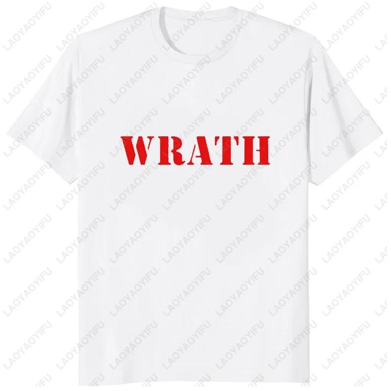 Summer New Arrival Limited WRATH Natural Selection Unisex TShirt Streetwear ShortSleeve Casual ONeck T Shirts Hipster Style Tees