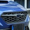Für Subaru WRX STI   2024 ABS Schwarz Auto Front Mittelgitter Formteil Abdeckung Zierleiste Auto Zubehör