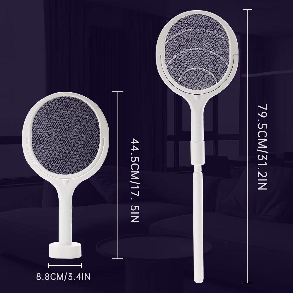 Multi Angle Adjustment Mosquito Swatter Trap Rechargeable Mosquito Killer Lamp  Summer