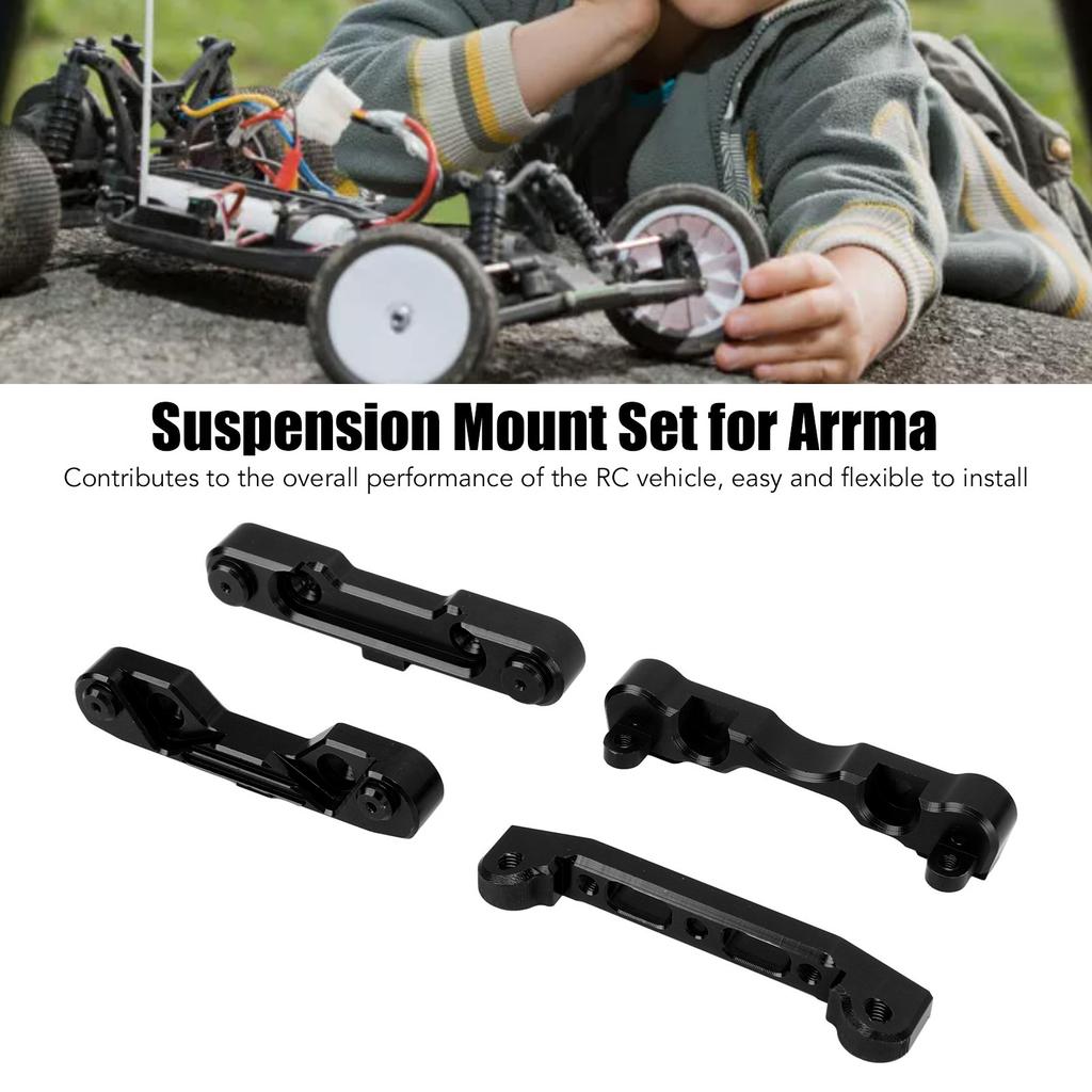 Aluminium Alloy Suspension Mount Set for   1/7 1/8 Flexibility Accurate Composite Suspension Mount Set