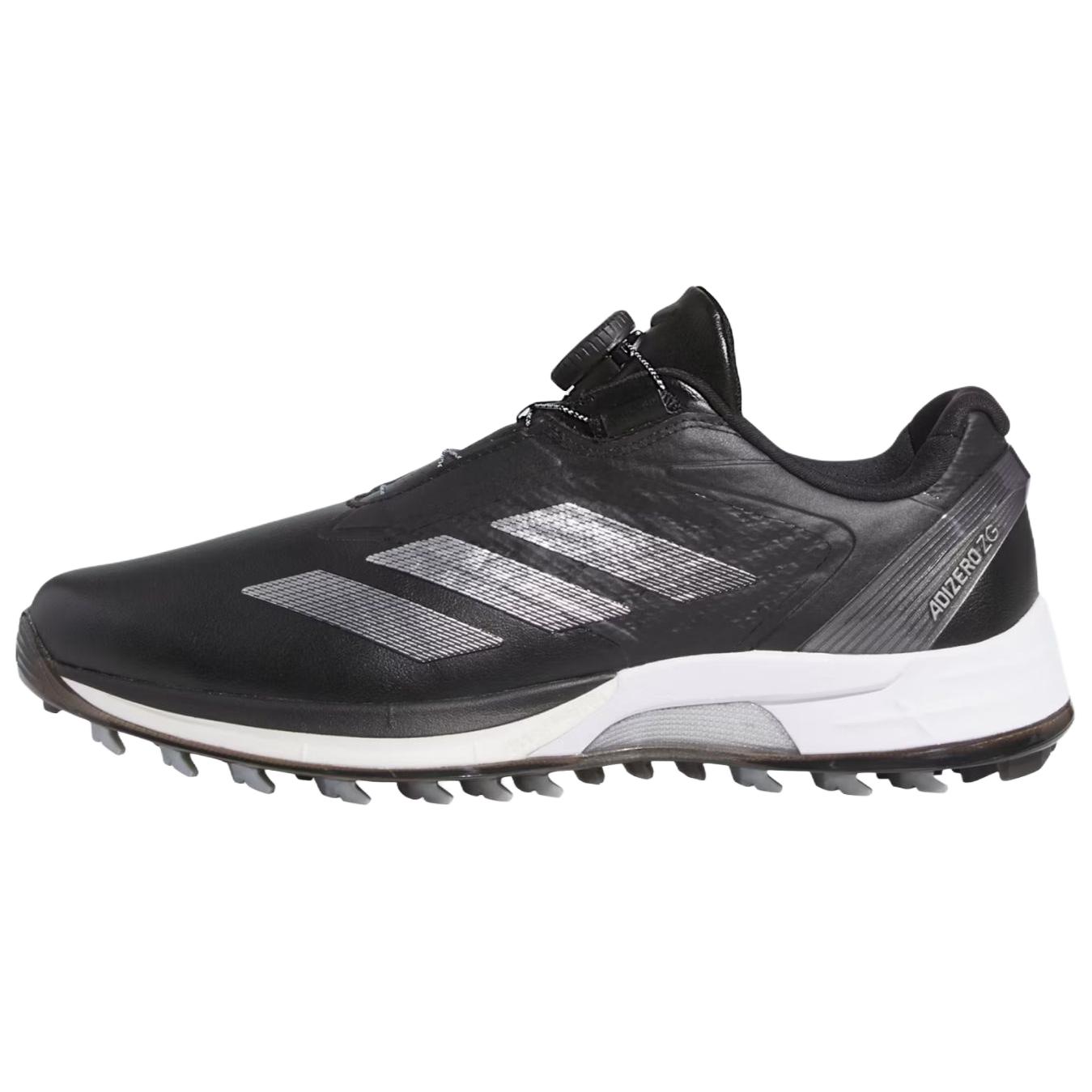 Adidas Adizero Zg Lo Boa Spikeless Classic Versatile Golf Shoes Men Golf Shoes Black JS1768 42