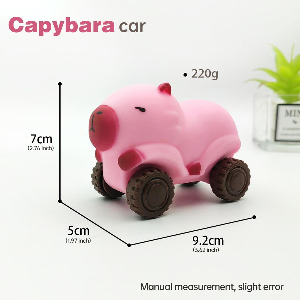 Capybara Squishy Cars Home Decor, for Stress Relief, for Christmas Halloween Birthday Gifts, Perfect for Bookshelf & Home Office